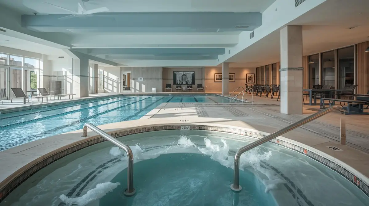 Natación y recuperación activa en gimnasio con piscina: cross-training de bajo impacto